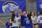 Volleyball vs Emerson  Wheaton College Women's Volleyball vs Emerson College. - Photo by Keith Nordstrom : Wheaton, Volleyball, VB2019